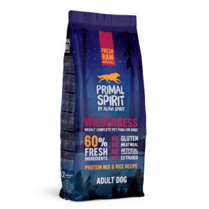 12kg 60% Wilderness Adult Primal Spirit Hondenvoer