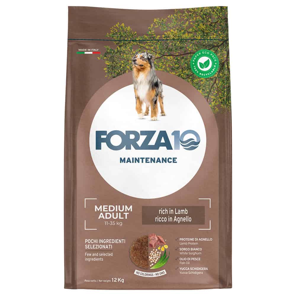 Forza10 Maintenance Dog Forza 10 Maintenance Medium Lam & Rijst – 12 kg