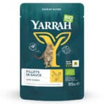 Yarrah Kip Bio Filets in Saus Kattenvoer – 85 g