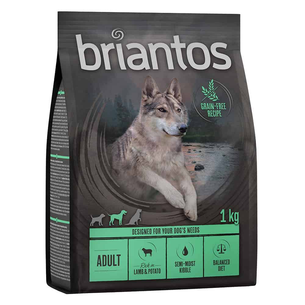 1kg Adult Lam & Aardappel Graanvrij Briantos Hondenvoer