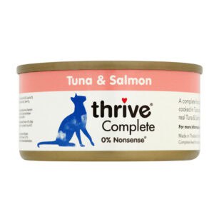 24x75g Complete Tonijn & Zalm Thrive Kattenvoer