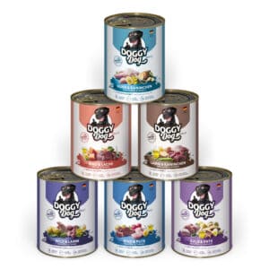 24x800g Doggy Dog Adult Mix (6 soorten) nat hondenvoer