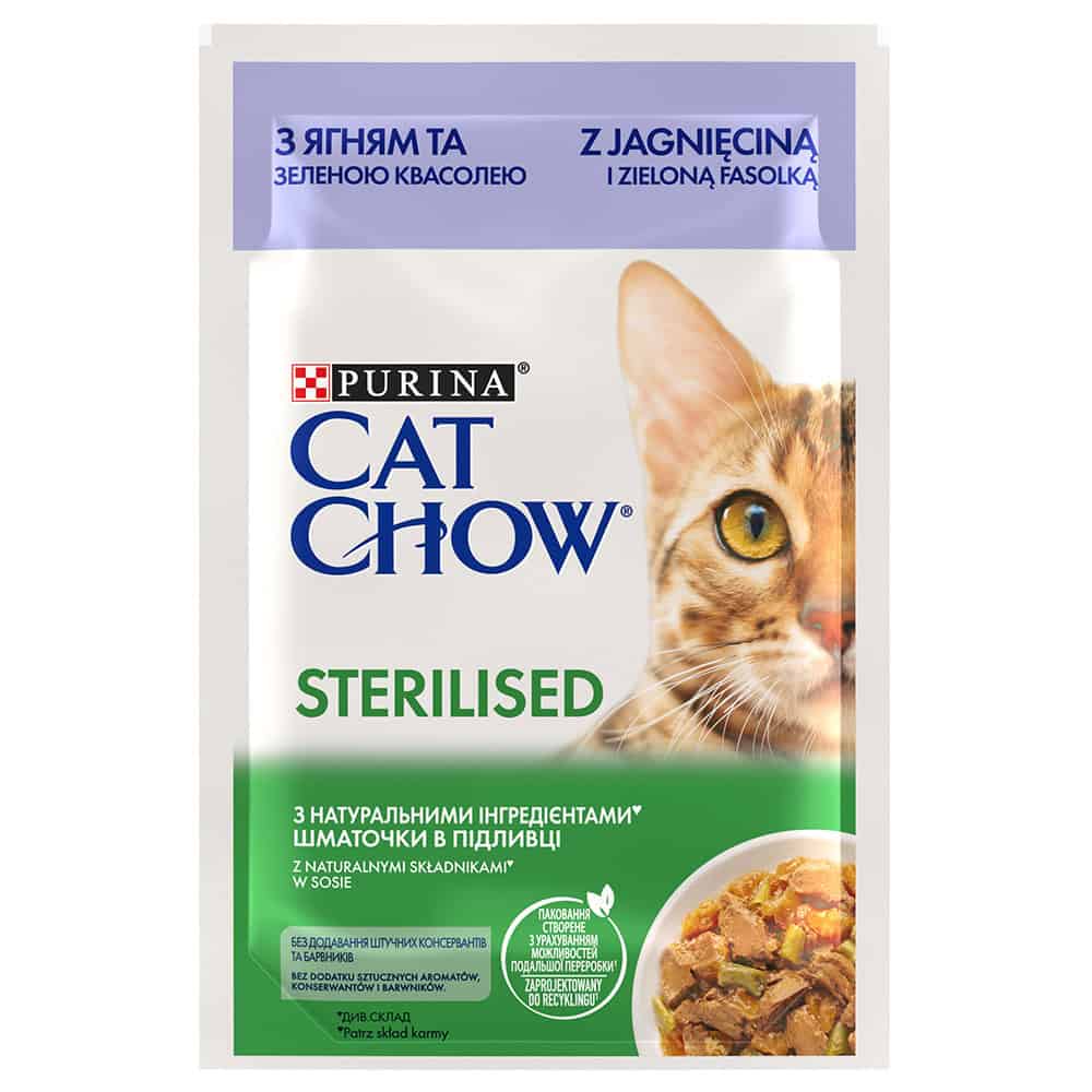 Cat Chow Sterilised Lam & Groene Bonen Kattenvoer – 2,21 kg