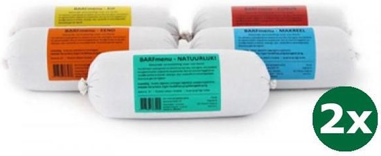 Barfmenu compleet hondenvoer – 10 x 1 kg
