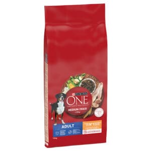 2x12kg Medium/Maxi Adult Kip Purina ONE Hondenvoer