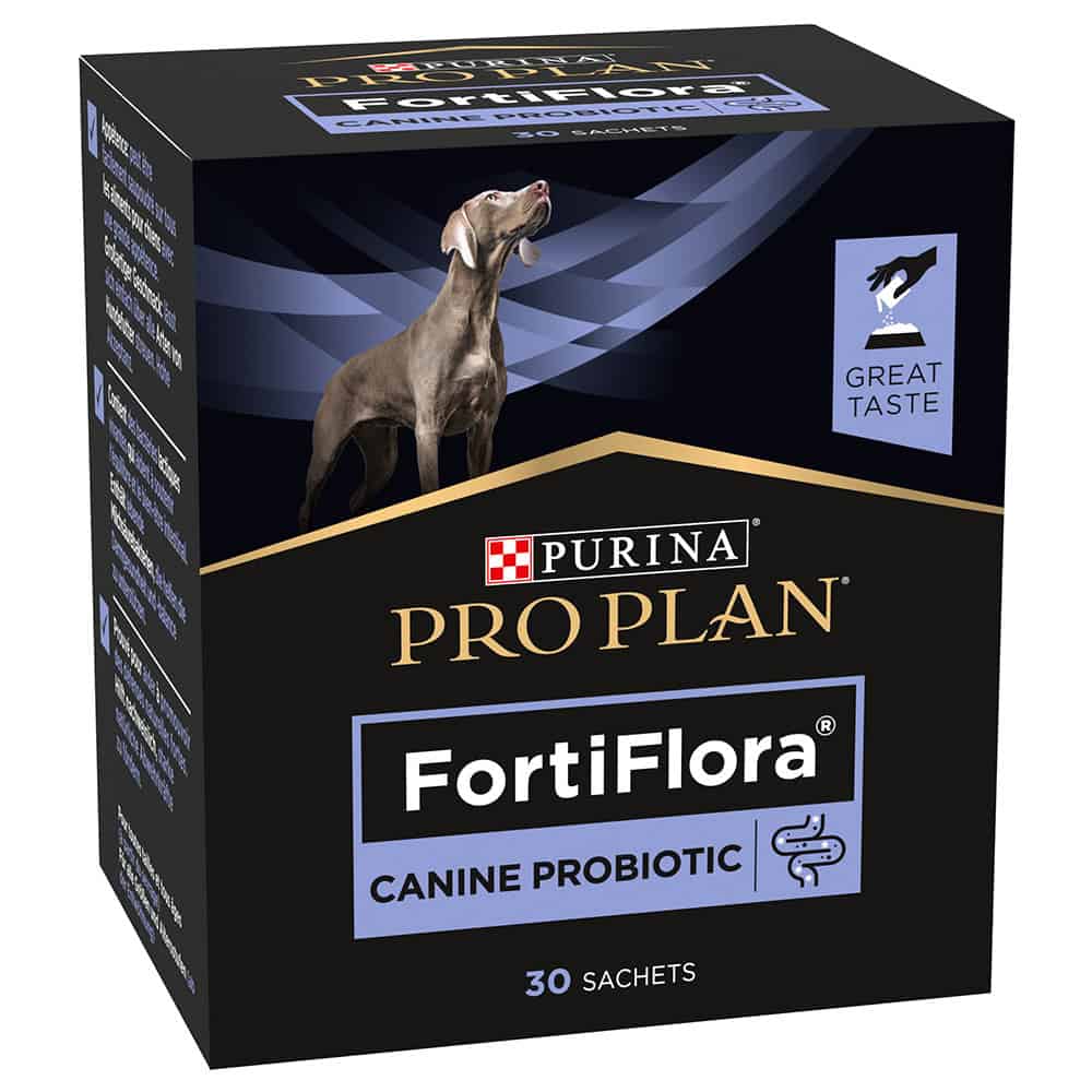 2x30g Fortiflora Canine Probiotic Purina Pro Plan Hondenvoer