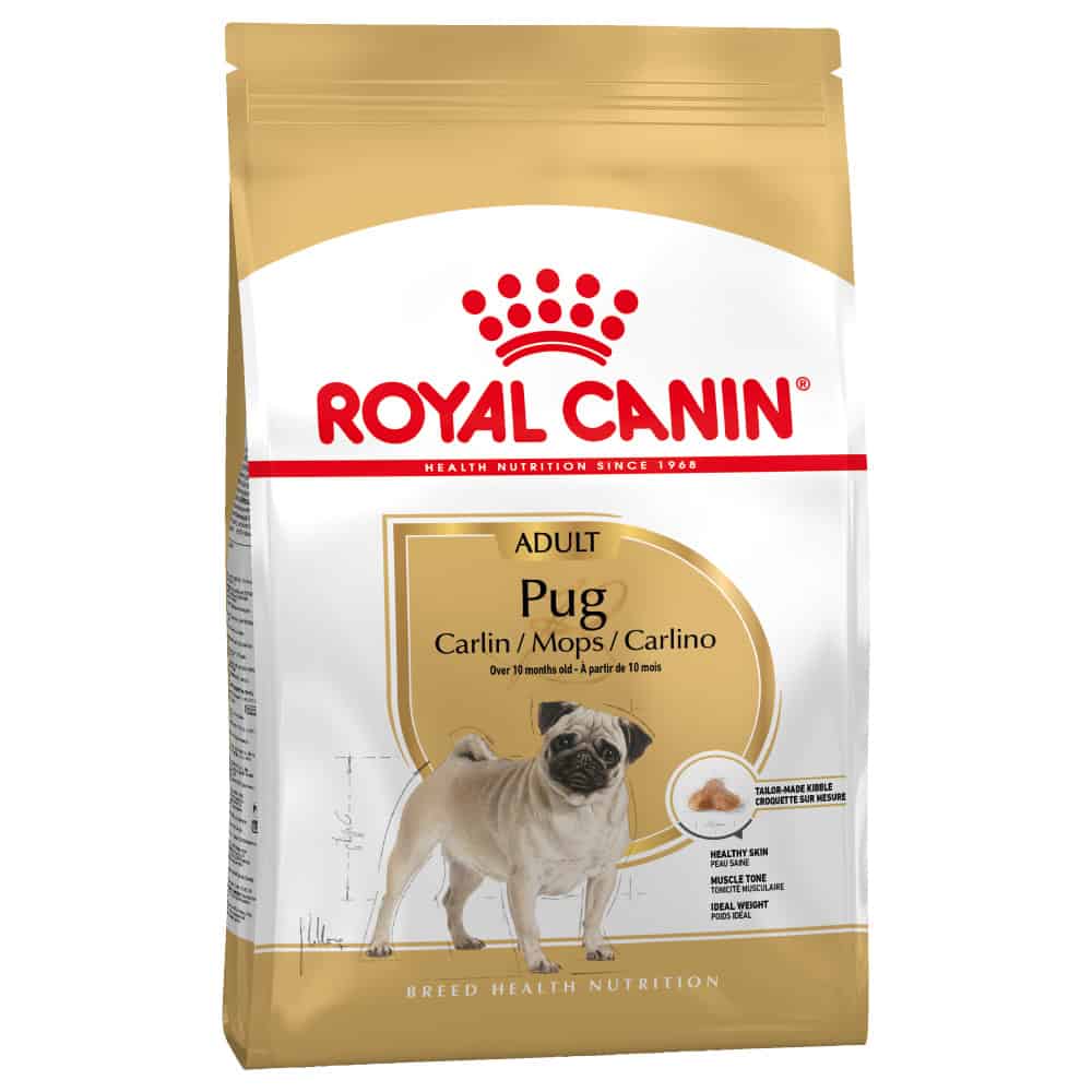 2×7,5kg Pug Adult Royal Canin Breed Hondenvoer