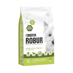 3kg Bozita Robur Adult Small Breed Sensitive Lamb droogvoer voor honden