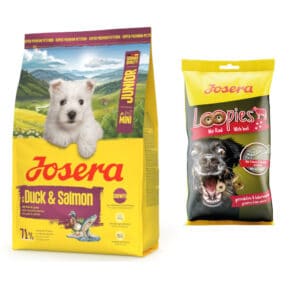 3 kg Josera droogvoer voor honden + Josera hondensnack gratis! - MiniJunior