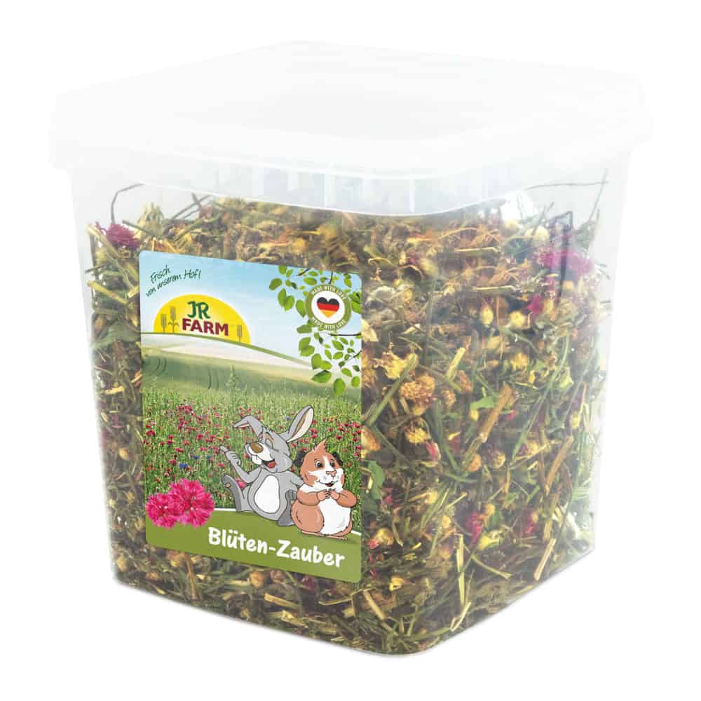 400g JR Farm emmer met bloesemmagie Snack voor kleine dieren