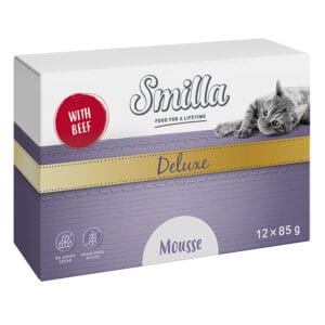 48x85g Smilla Deluxe Mousse Katten Natvoer