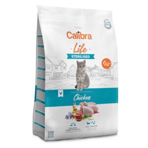 6kg Calibra Cat Life Sterilised Chicken Kattenvoer Droog