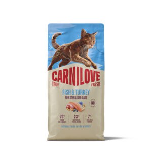 6 kg Carnilove True Fresh Adult Sterilised met vis en kalkoen droog kattenvoer