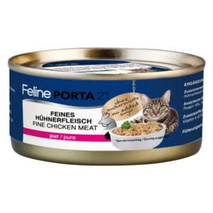 6x156g Feline Kip Puur Porta 21 Kattenvoer