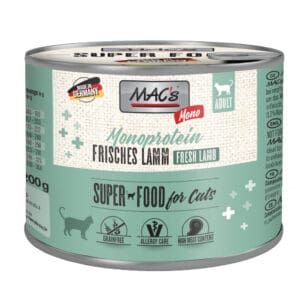 6x200g MAC´s Cat Mono Sensitive Lam Kattenvoer