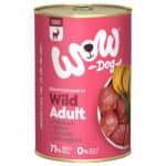 6x 400g WOW Adult Wild hondenvoer nat
