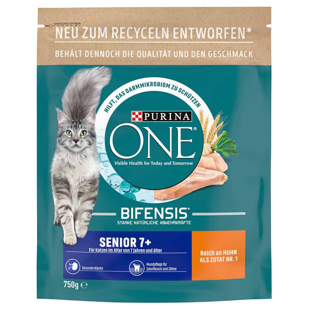 750g Senior 7+ Purina ONE Kattenvoer