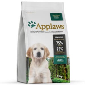 Applaws Puppy Small & Medium Breed Kip Hondenvoer – 7,5 kg