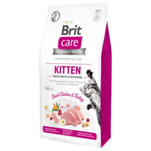 7 kg Brit Care Grain-Free Kitten Healthy Growth & Development droog kattenvoer