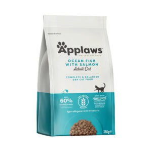 Applaws Adult Zeevis met Zalm droog kattenvoer - 350 g