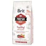 Brit Fresh Rund met pompoen Puppy Large – Dubbelpak: 2 x 12 kg