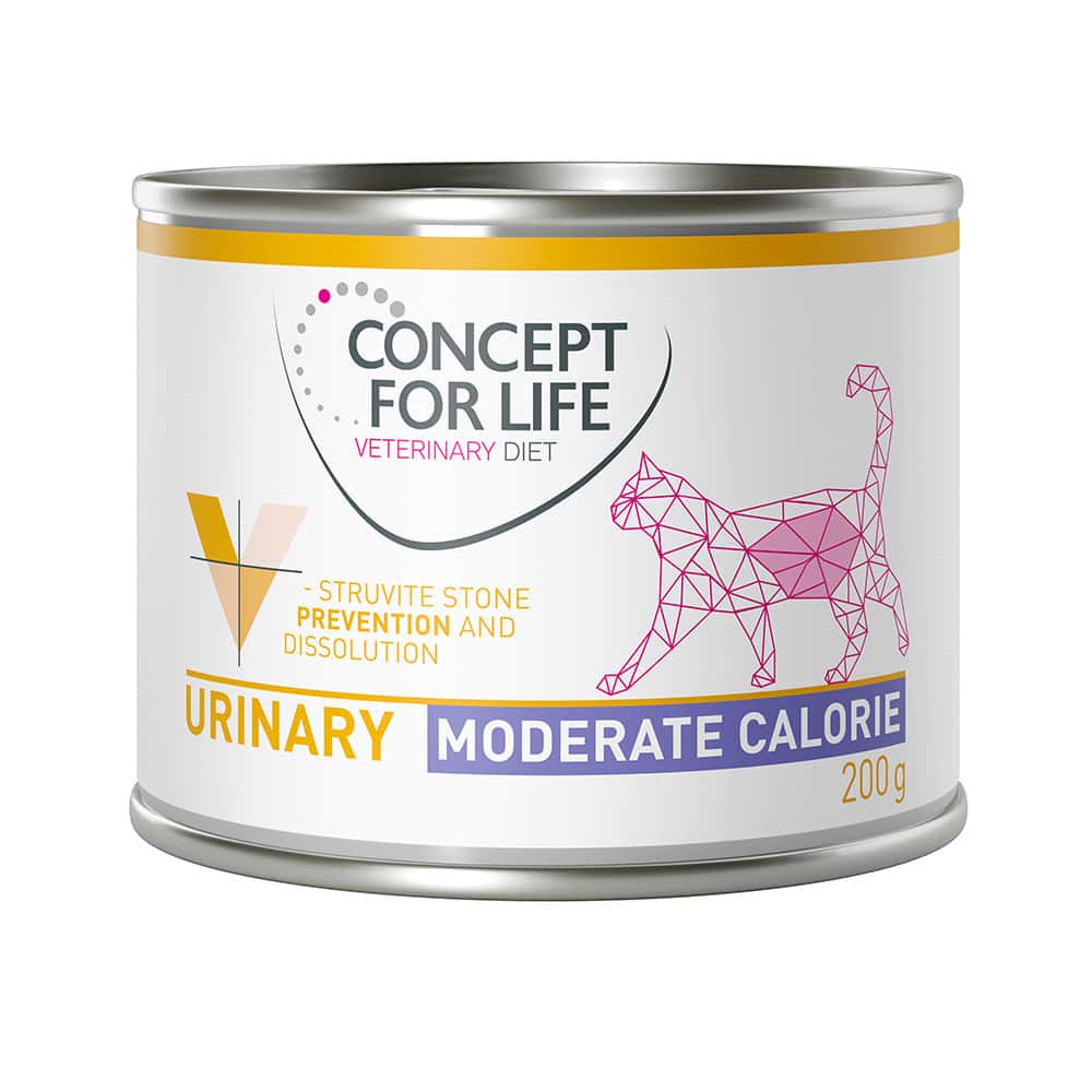 Concept for Life Veterinary Diet Urinary Moderate Calorie Kip – 24 x 200 g