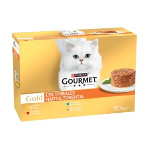 Gourmet Gold Ragout Kattenvoer 12 x 85 g - Kip Varianten
