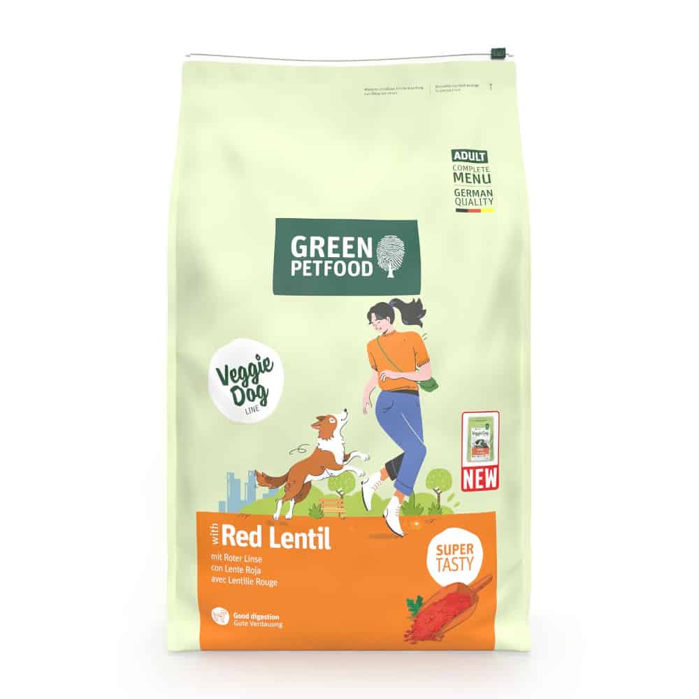Green Petfood met rode linzen – 20 kg