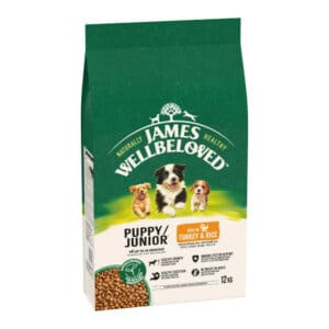 James Wellbeloved Junior Dog Hypoallergenic Kalkoen & Rijst - 2 kg