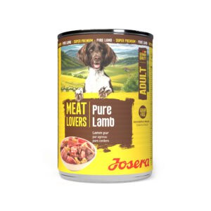 Josera Meatlovers Pure 12 x 400 g Hondenvoer - Lam (nieuw Design)