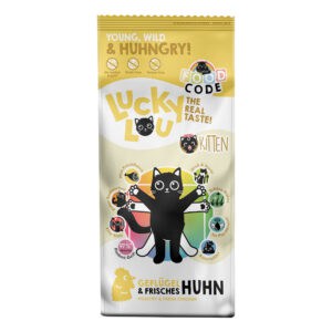 Lucky Lou Kitten Gevogelte & Kip - Dubbelpak: 2 x 3 kg