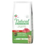 Natural Trainer Adult Maxi met rund – Dubbelpak: 2 x 12 kg