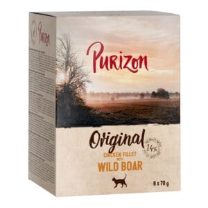 Purizon Adult 24 x 70 g - Graanvrij - Kipfilet met everzwijn