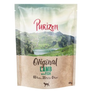 Purizon Original Lam met vis - graanvrij - Nieuw Recept: 400 g