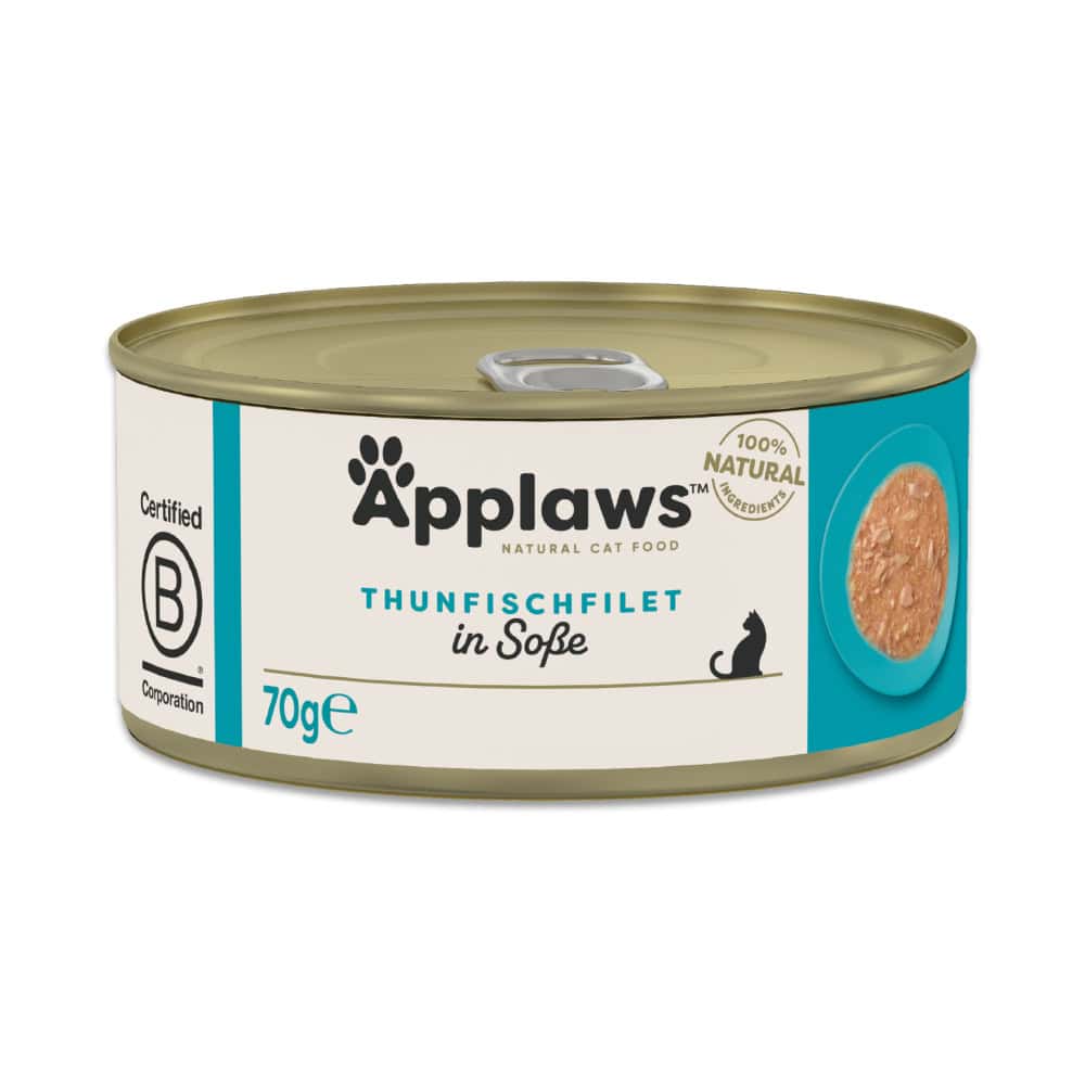 Voordeeelpakket Applaws Cat in Saus 24 x 70 g – Tonijn