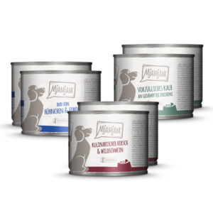 Voordeelpakket: 24x200g MjAMjAM Adult Dog Mix I (3 soorten) nat hondenvoer