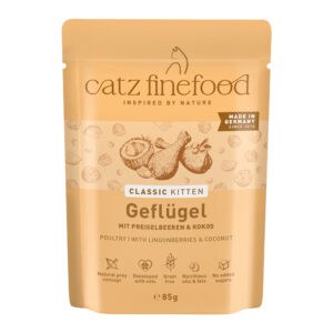 catz finefood Kitten Gevogelte nat kattenvoer – 2,04 kg