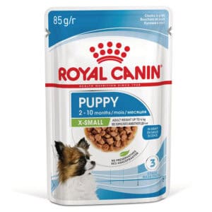 Royal Canin Care Nutrition Royal Canin X-Small Puppy natvoer voor honden – 12 x 85 g
