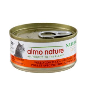 Almo Nature Kattenvoer – HFC Kip met Pompoen – 6 x 70 g