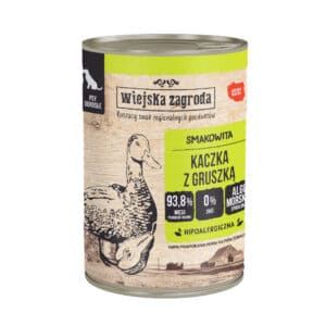 Voordeelverpakking Wiejska Zagroda Dog 36 x 400 g - Eend met Peer