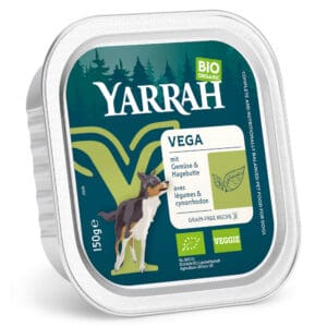 Yarrah Biologische Vega met Biologische Rozenbottel 12 x 150 g - Vegetarische stukjes met biologische groenten en biologische rozenbottel