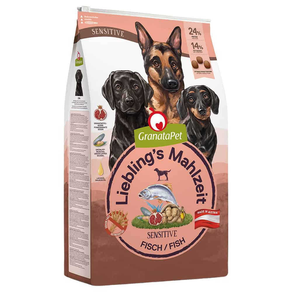Granatapet Adult Sensitive Vis Hondenvoer – 2 x 10 kg