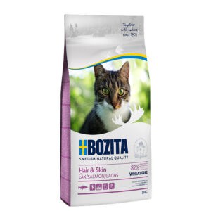 10kg Tarwevrij Hair & Skin Bozita Kattenvoer