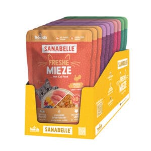 10x 100g Freshe Mieze Cat Mix (5 soorten) nat kattenvoer