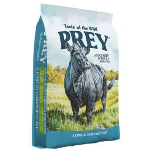 11,4kg Taste of the Wild Prey Angus-Rund Honden Droogvoer