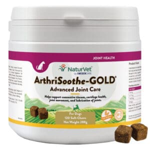 120 stuks NaturVet ArthriSoothe-Gold Snacks Aanvullende voeding voor honden