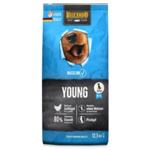 12,5kg Belcando Baseline Young droog hondenvoer