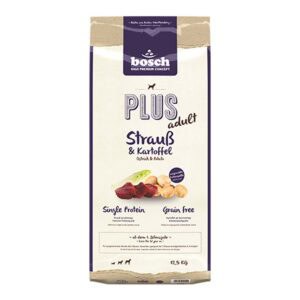 12,5kg bosch Plus Struisvogel & Aardappel Hondenvoer