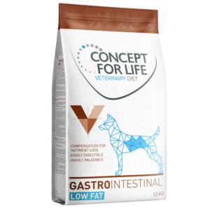 Concept for Life VET Concept for Life Veterinary Diet Gastrointestinal Low Fat droog hondenvoer – 12 kg