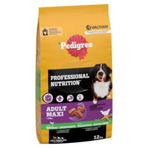 Pedigree Professional Nutrition Adult Maxi > met gevogelte & groente droogvoer voor honden – 2 x 25 kg